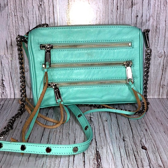 Rebecca Minkoff Handbags - Rebecca Minkoff - Turquoise Leather Crossbody